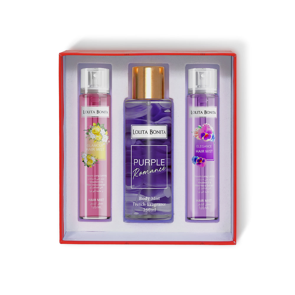 Purple Romance LOVE Gift Set